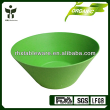 Printed or solid color bio bamboo fiber bowl